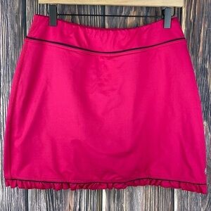 lija Hot Pink Tennis/ Golf Skirt W/ Hidden Shorts- Size Medium